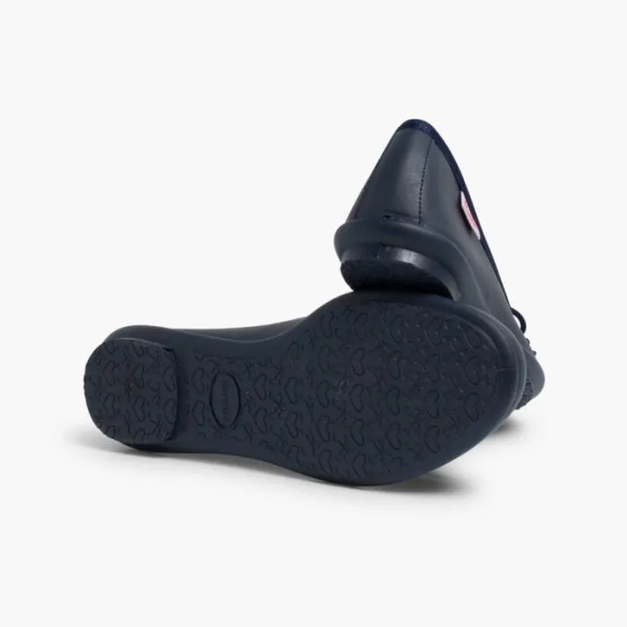 Ballerines pour Fille et Femme en Cuir Lavable 