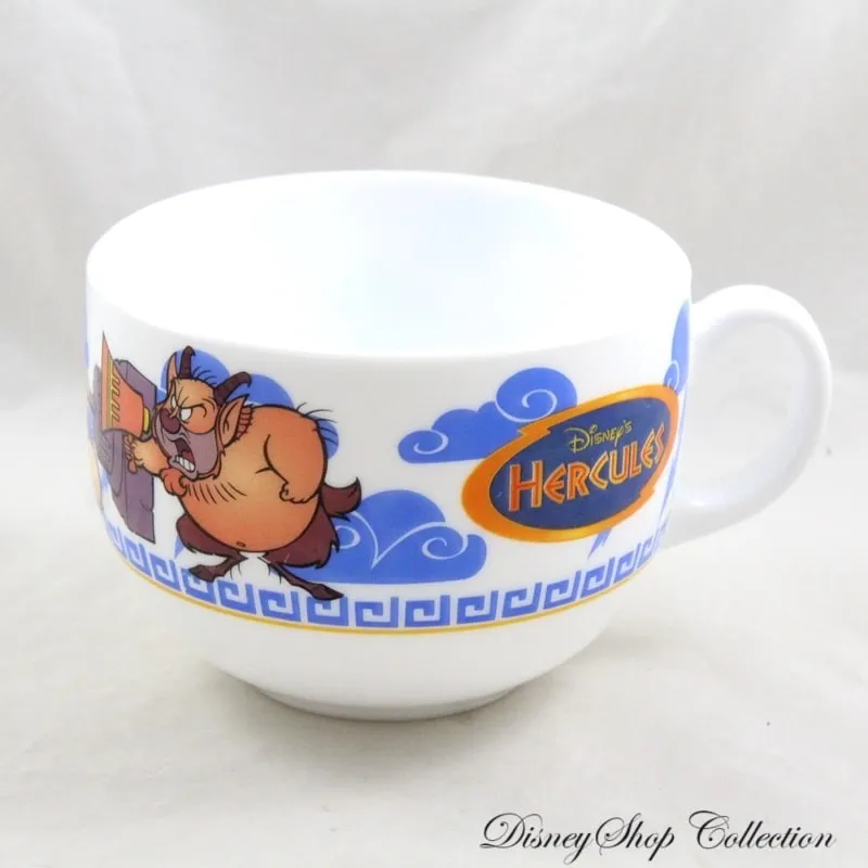 Bol Hercule DISNEY Arcopal Hercules Phil et Pégase céramique bleu b...