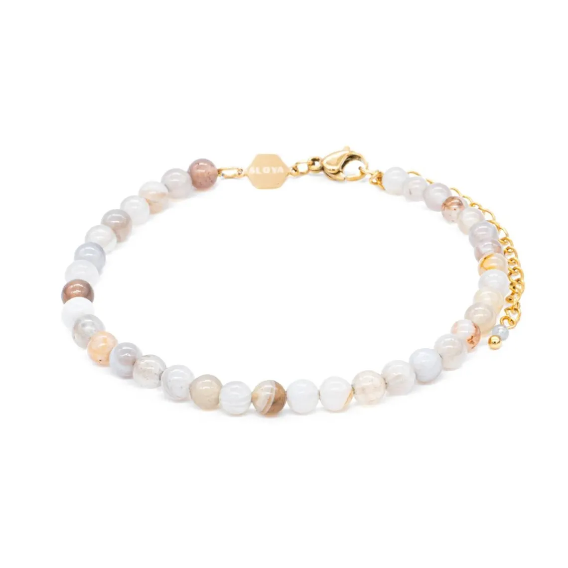 Bracelet Femme Sloya Serena en pierres Agate Botswana | 3 Suisses