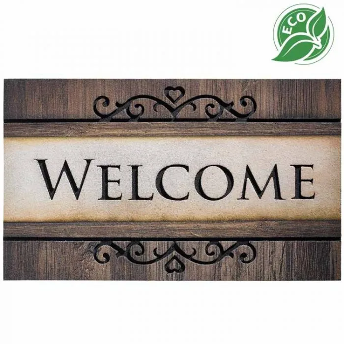 Carpette lavable, ECO master, Cadre en bois, 45 x 75 cm | MarketOnWeb