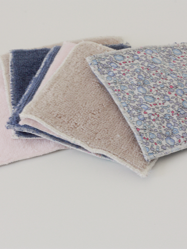 Carré démaquillant lavable Liberty® X7- HOKKO