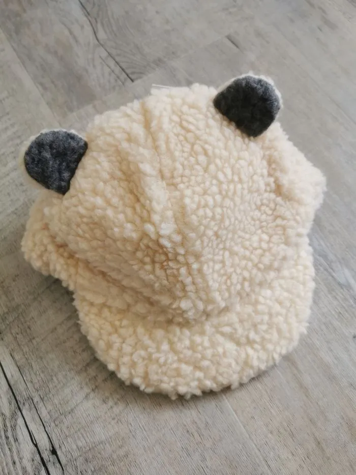 Casquette ourson moumoute neuve - Vertbaudet - 6 mois  | Beebs