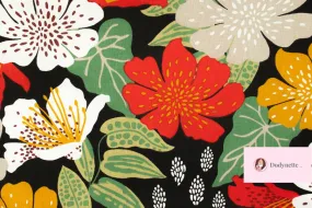Coupon de tissu coton - Calycina - OEKO-TEX