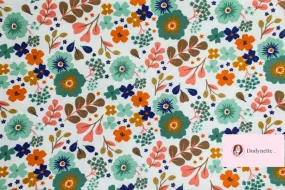 Coupon de tissu velours coton - Primavera - OEKO-TEX
