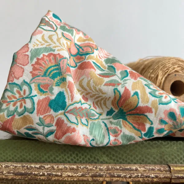 Coupon de Viscose fleurs d'églantine 130x260 (i15)