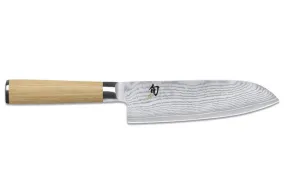 Couteau santoku japonais Kai Shun Classic White damas 33 couches 18cm