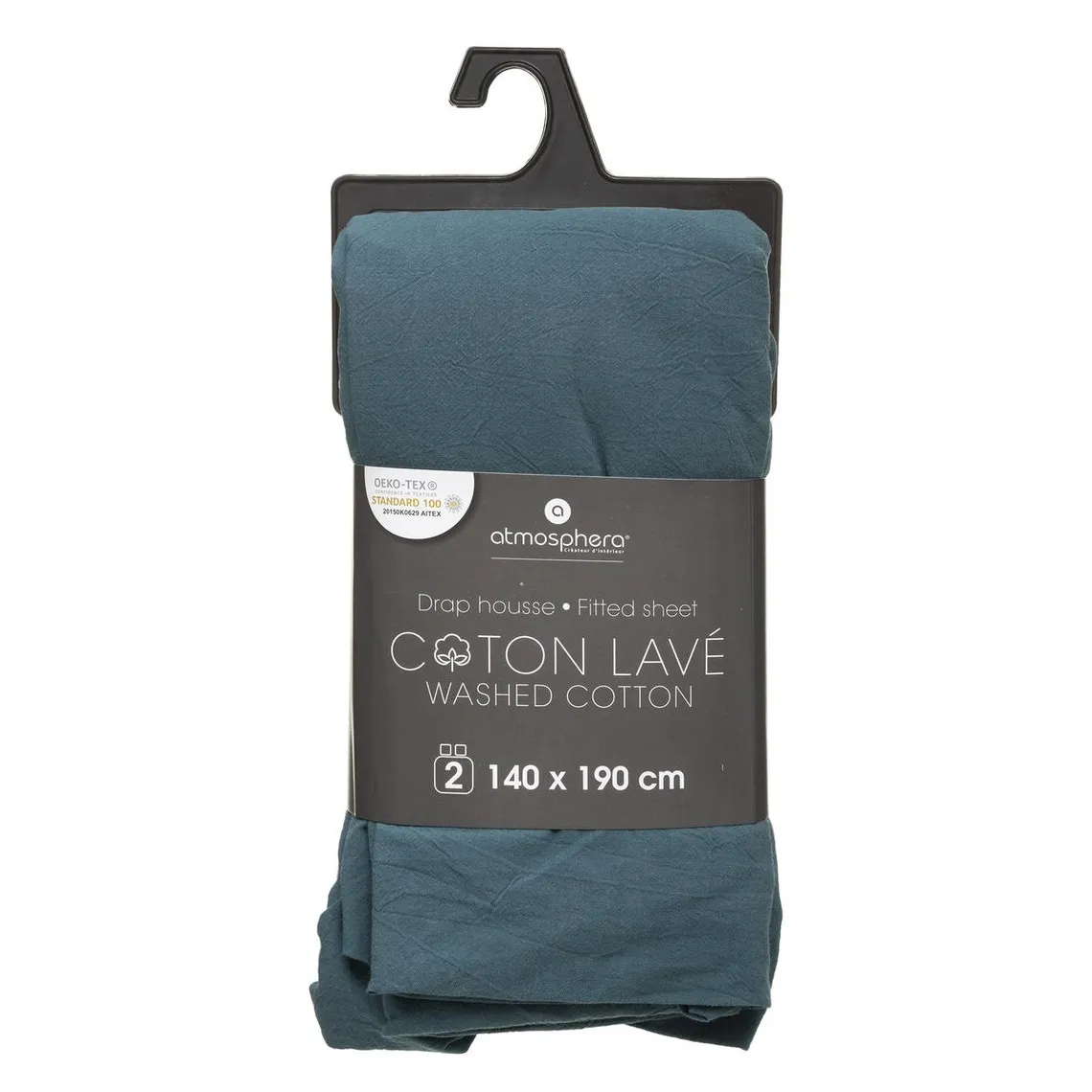 Drap Housse Coton Lavable Canard 140 x 190 | 3 Suisses