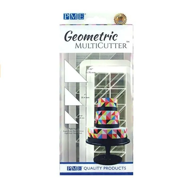 Découpoirs géométriques angles droits PME (x3) 