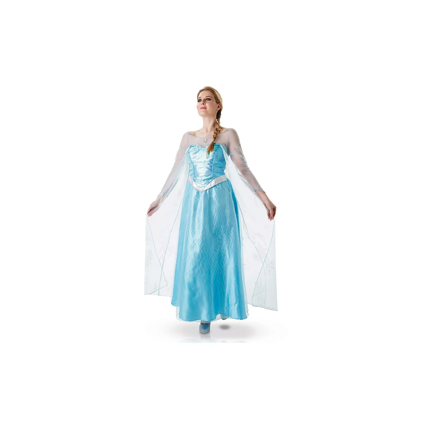 Déguisement reine des neiges adulte