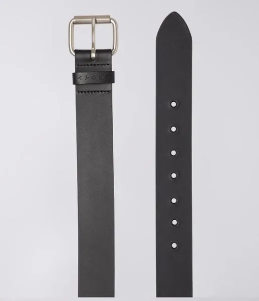 Edwin Ceinture en cuir noir - Trouva