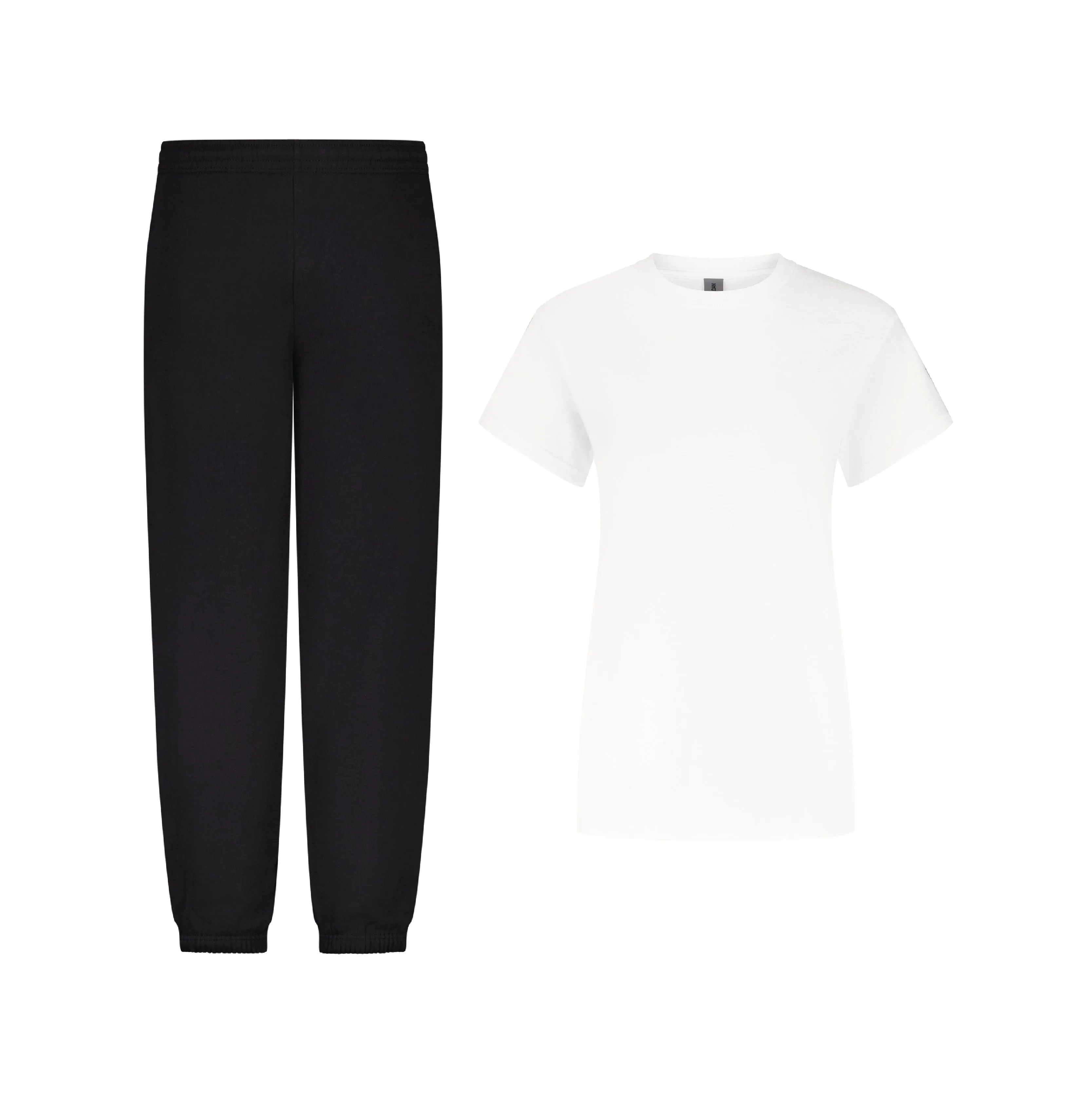 ENSEMBLE PANTALON JOGGING CLASSIC NOIR + T-SHIRT CLASSIC
