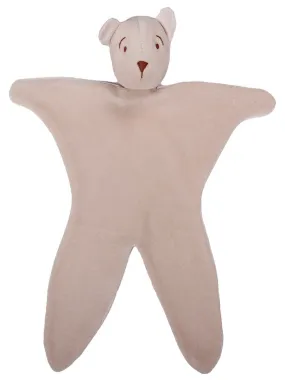 Eveil Et Nature Doudou Coton Bio Velour 30 Cm Ourson - N/A