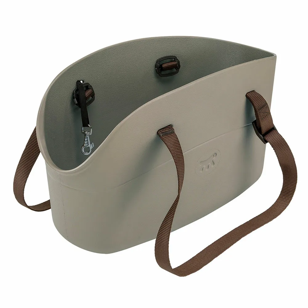 Ferplast sac de transport pour chiens de petite taille with me, eva, caoutchouc souple plastifié, lavable, poignées réglables,
