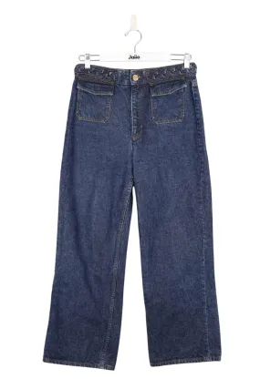 Jean large en coton