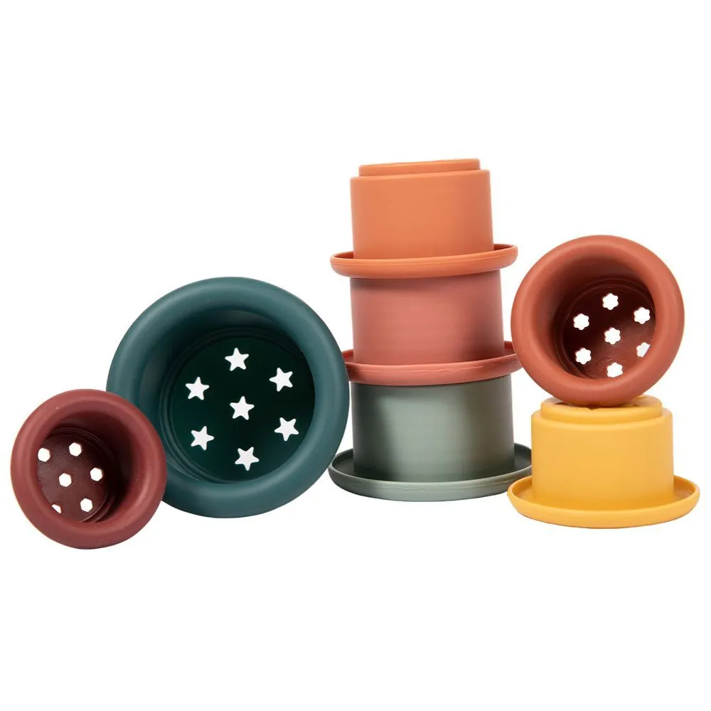 Jouets de bain à empiler