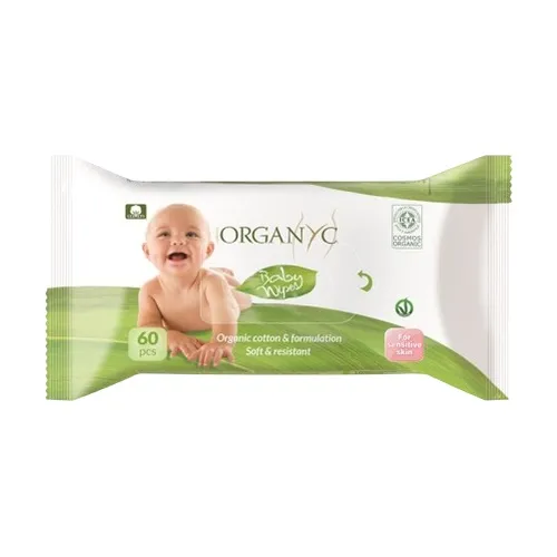 Lingettes en coton pour bébé