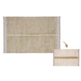 Lorena canals - tapis lavable réversible sauge duo