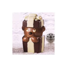 Moule chocolat ourson cadeau 3D - Martellato 