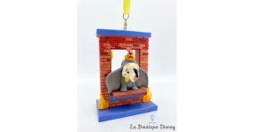 Ornement Noël Sketchbook Dumbo Cirque Clown Disney Store boule suspension
