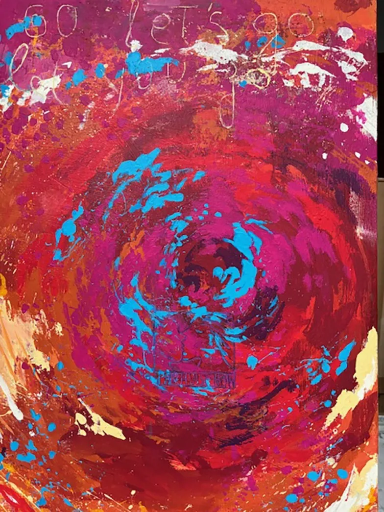 Painting by Merkel Van Beeumen