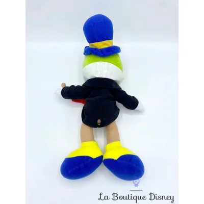Peluche Jiminy Cricket Pinocchio Disney Mattel 1992 Official Conscience vert parapluie 36 cm