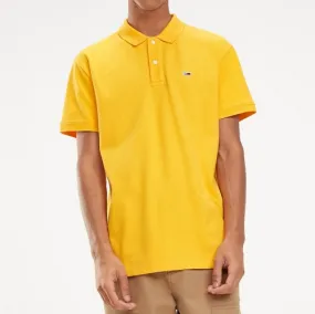 Polo Tommy Hilfiger Jeans homme jaune