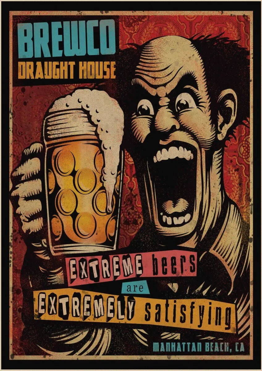 Poster Bière Année 70