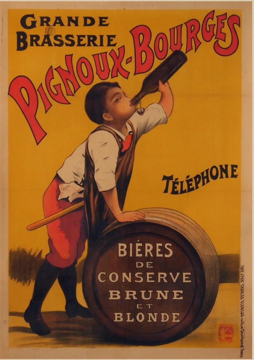 Poster Bière Année 70