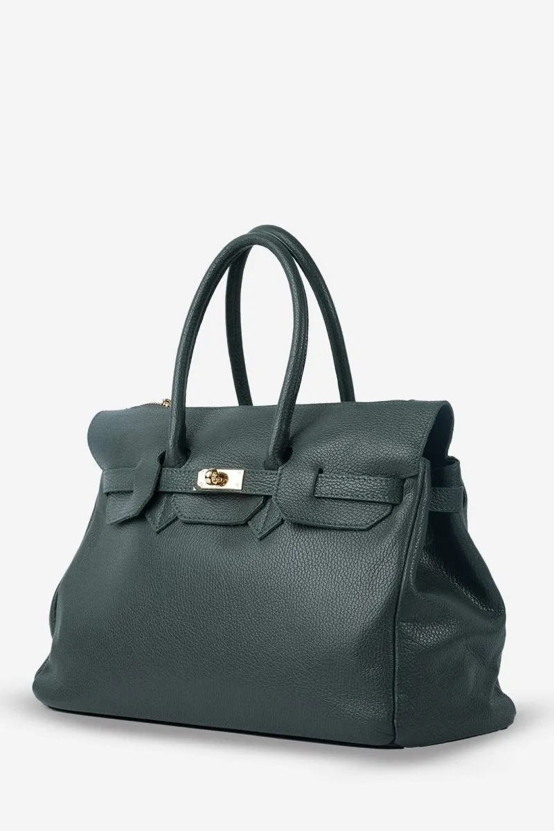 SAC SOUPLE BIRKIMAD 40 en Cuir Vert