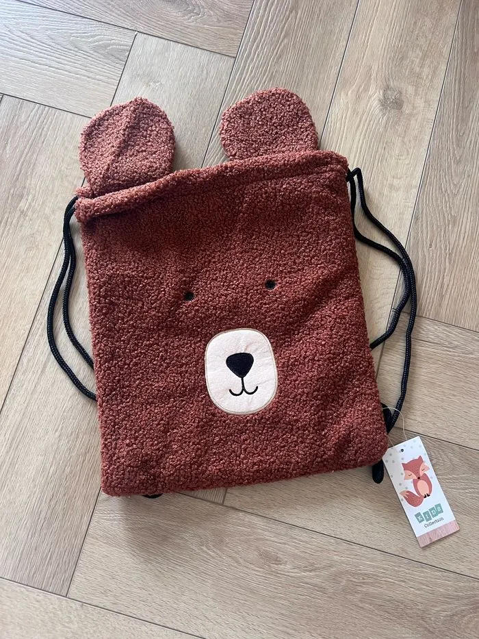 Sac à dos ourson bouclettes - Kids Collection | Beebs