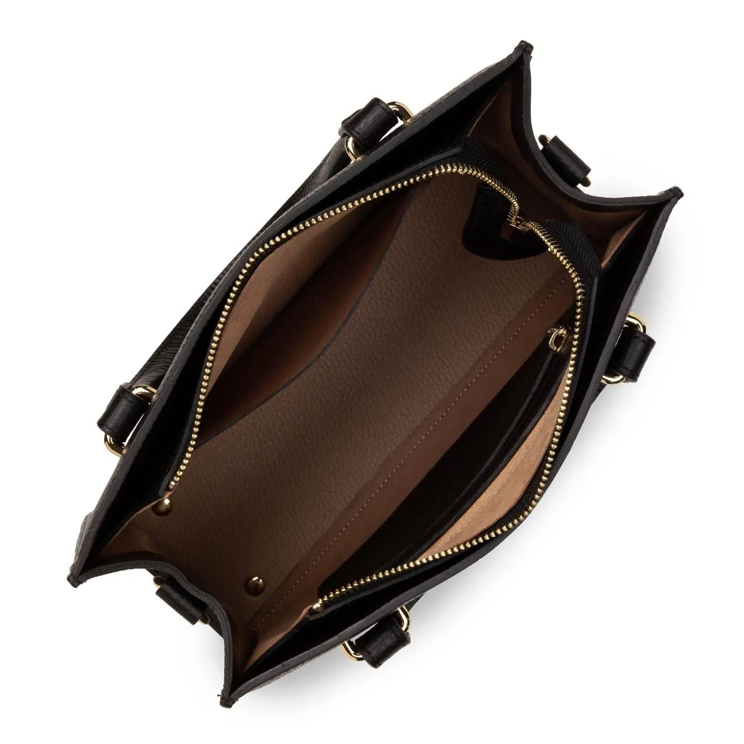 Sac à main zippé M Lancaster Foulonné Double 470-63