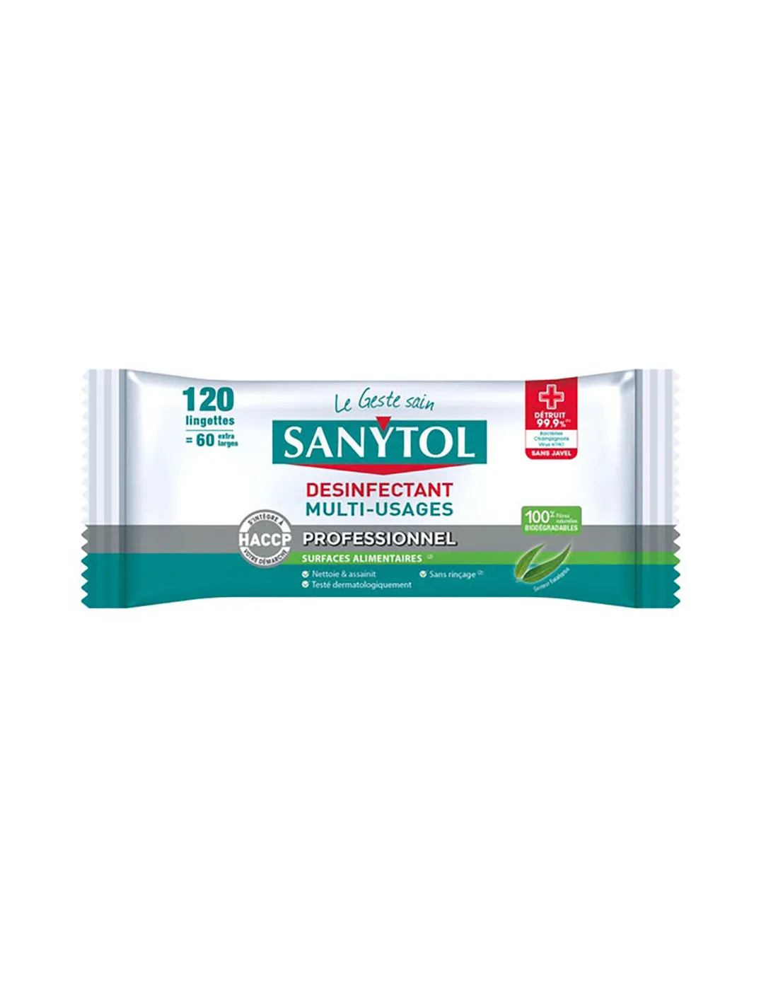 Sanytol Pro Lingettes Desinfectantes X120 - SANYTOL - - 118386onyx