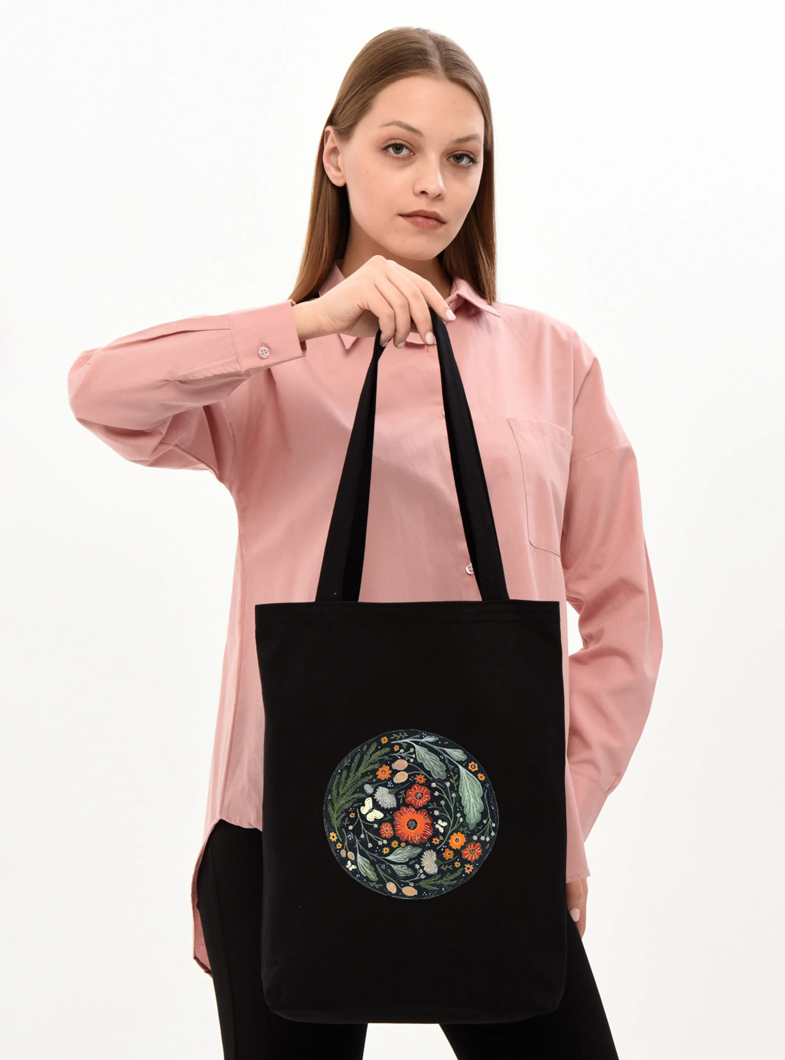 Satchel - Black - Tote/Canvas Bag