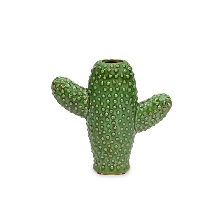 Serax Green Urban Jungle Cactus Vase in Small - Trouva