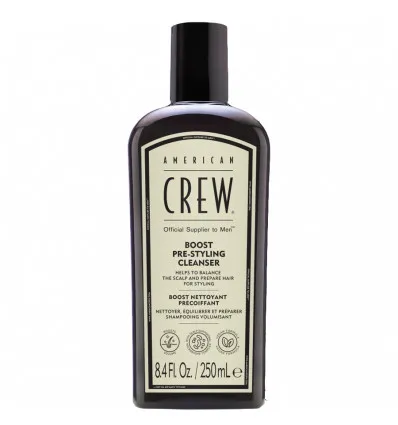 Shampooing Nettoyant Précoiffant Boost Pre-Styling Cleanser American Crew 250ml