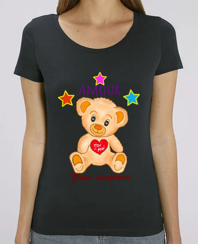T-shirt Femme Petit ourson doudou par Bief Designs.