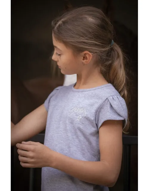 T-Shirt Ysaé Eden by Pénélope Gris Chiné - Enfant